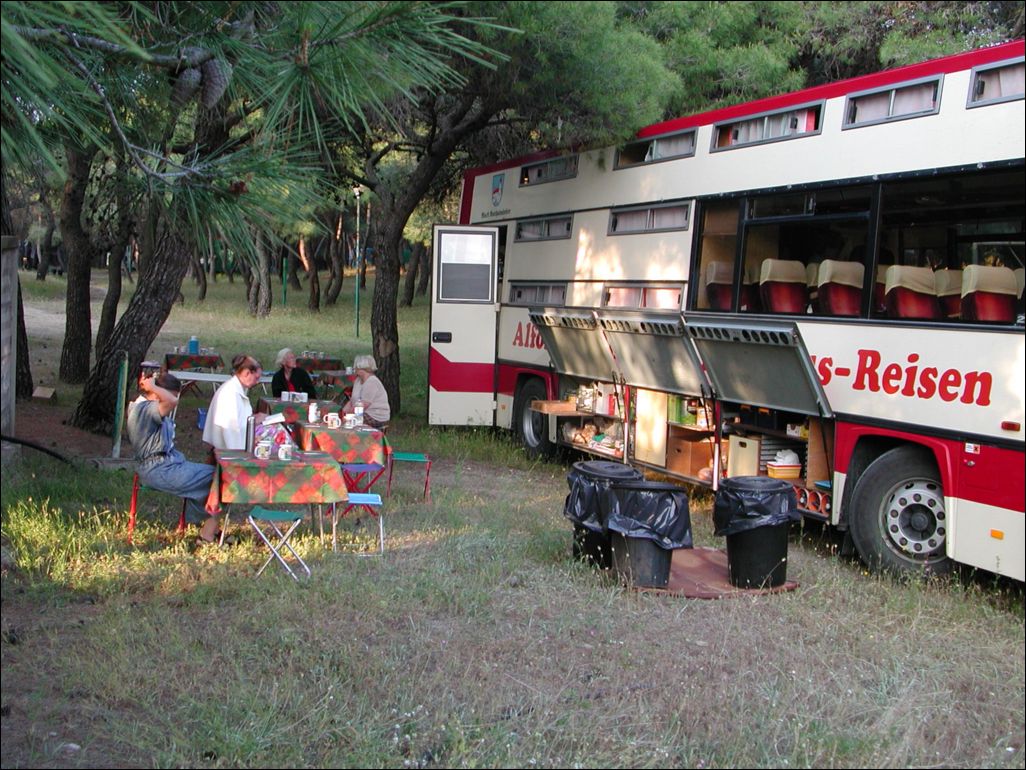 Hotelbus in Tarent/Ginosa