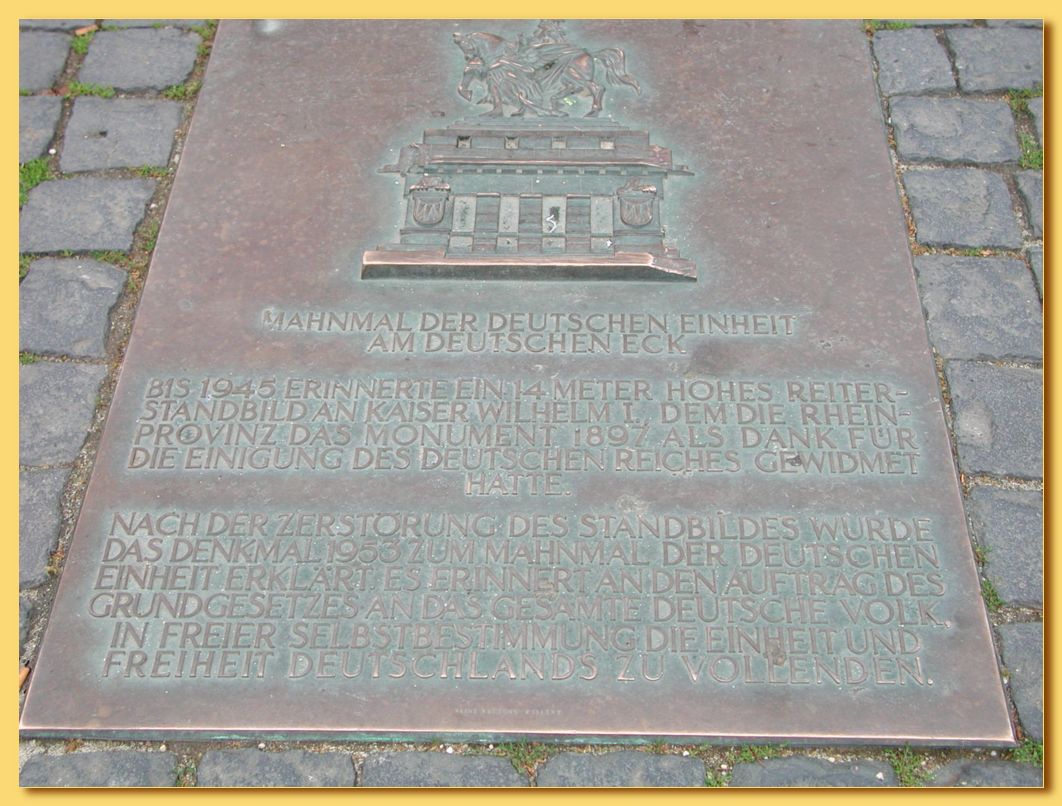 Koblenz Deutsches Eck