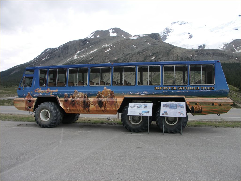 athabasca glacier bus