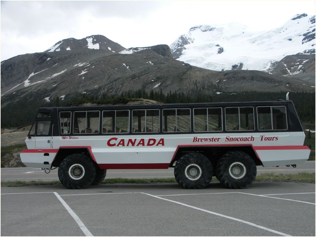 athabasca glacier bus