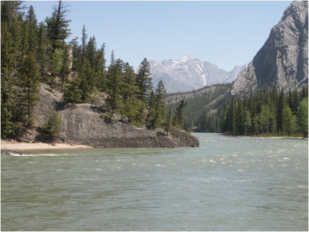 banff bow river