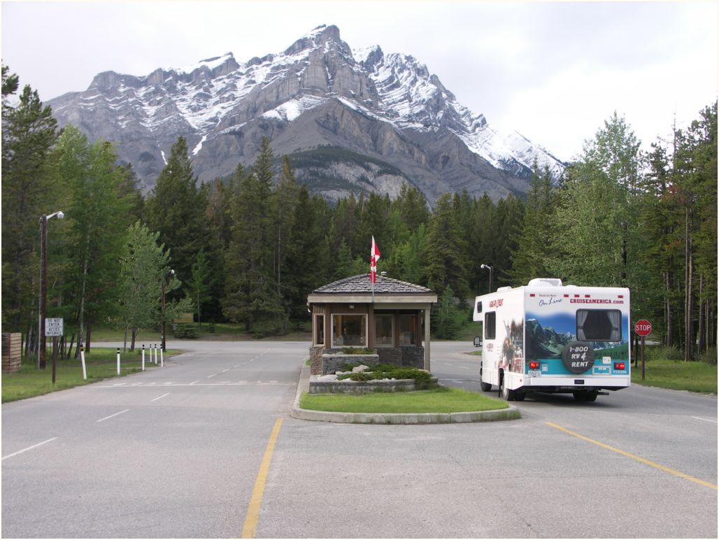 banff camping