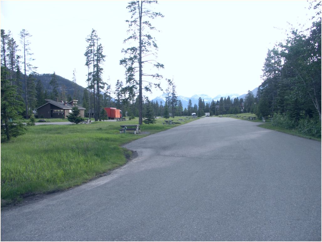banff camping