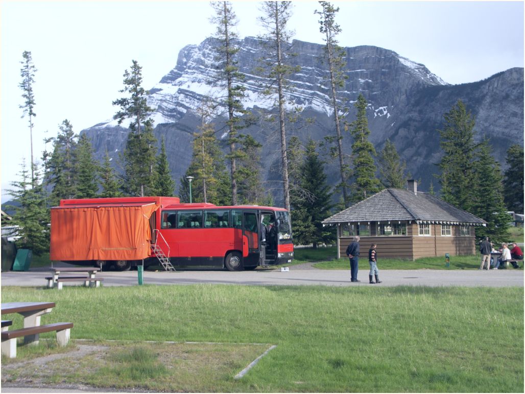 banff camping