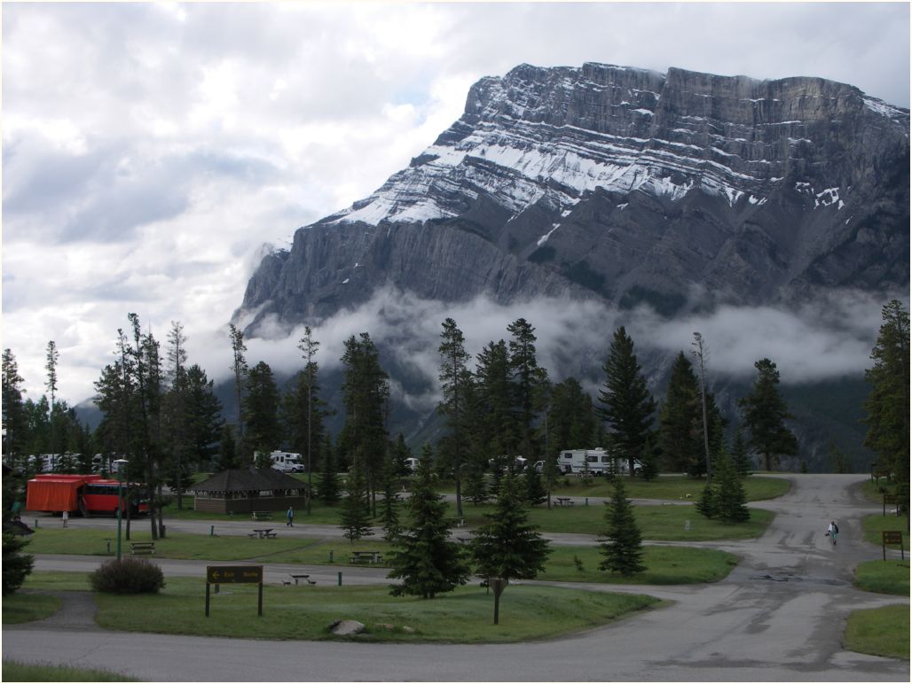 banff camping