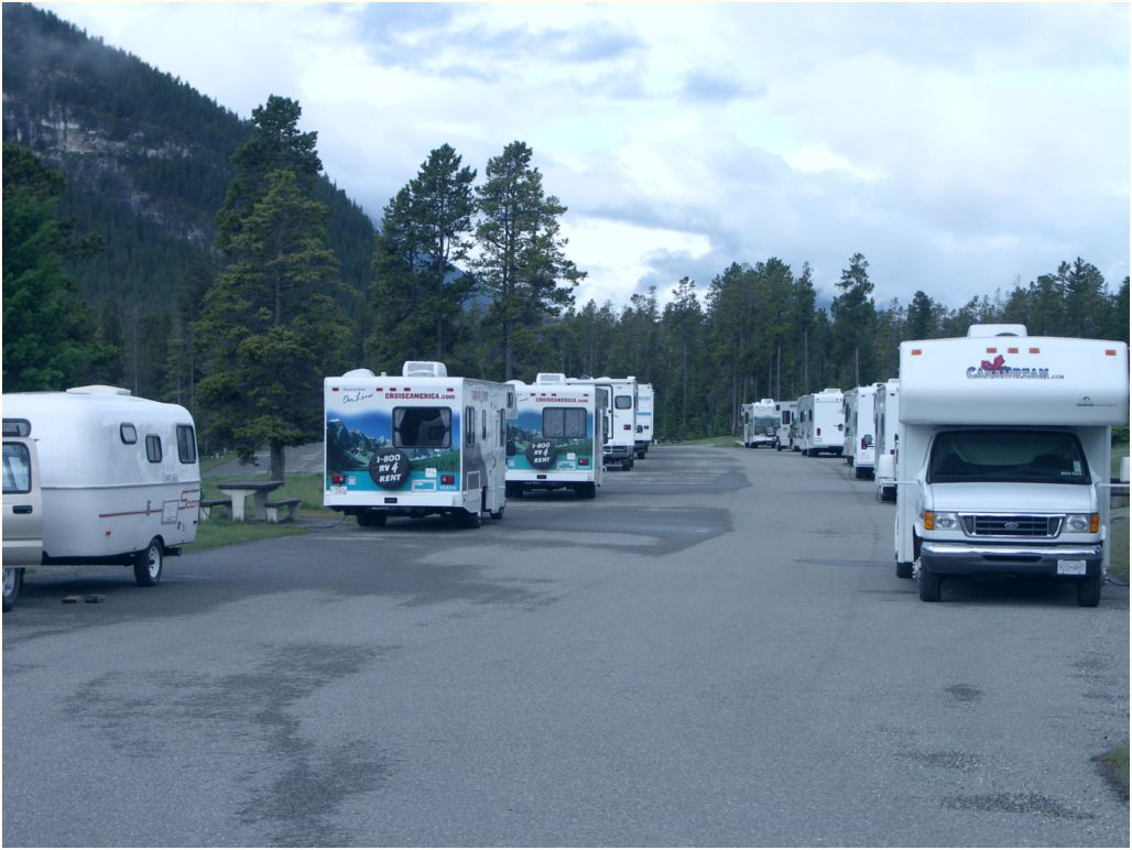 banff camping