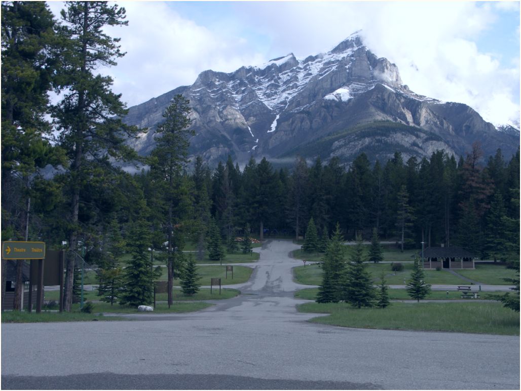 banff camping