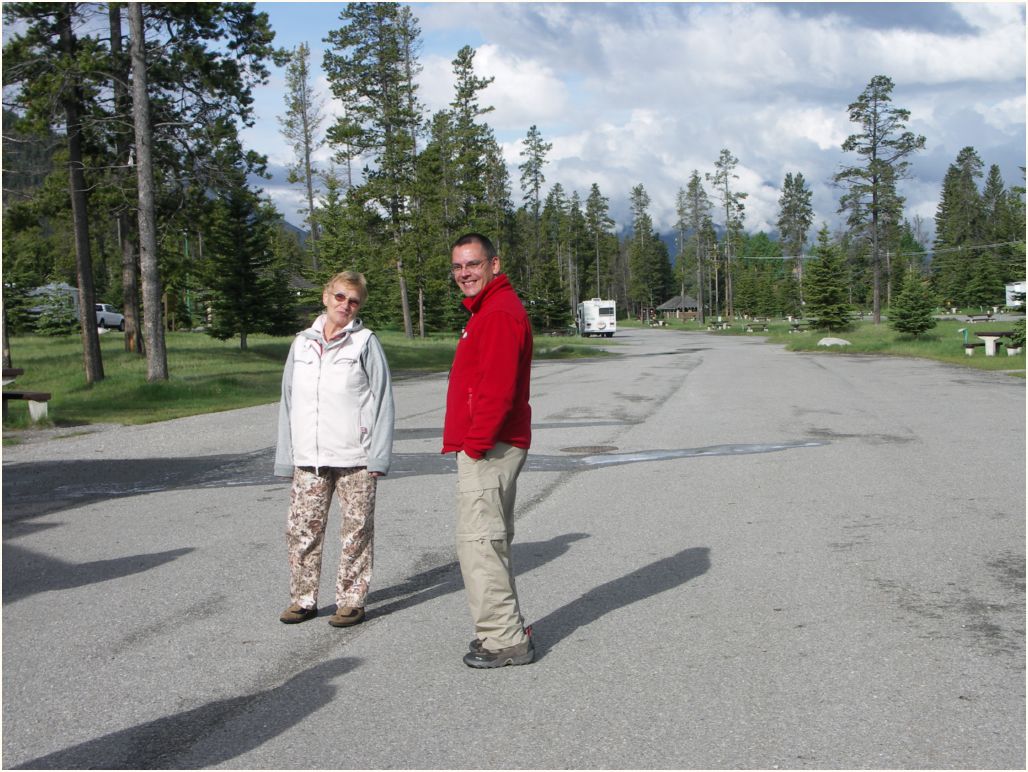 banff camping
