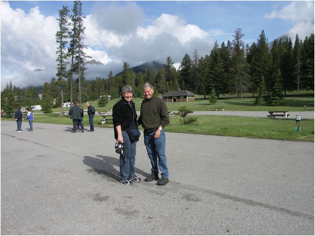 banff camping