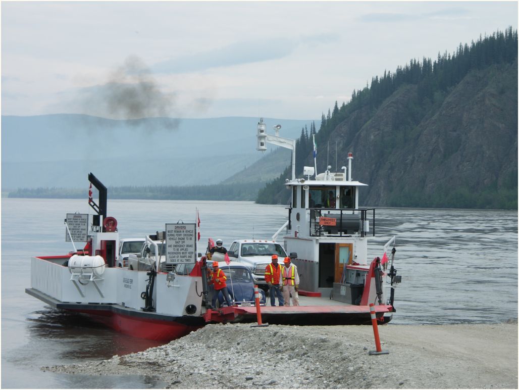 yukon river ferry