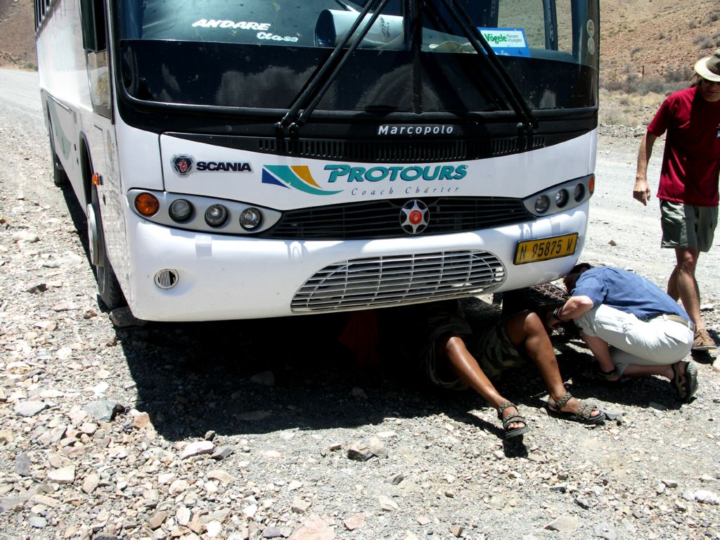 namibia autopanne